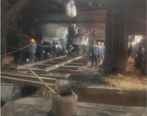 產品施工現場圖片